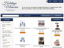 Tablet Screenshot of holidaysandmemories.com